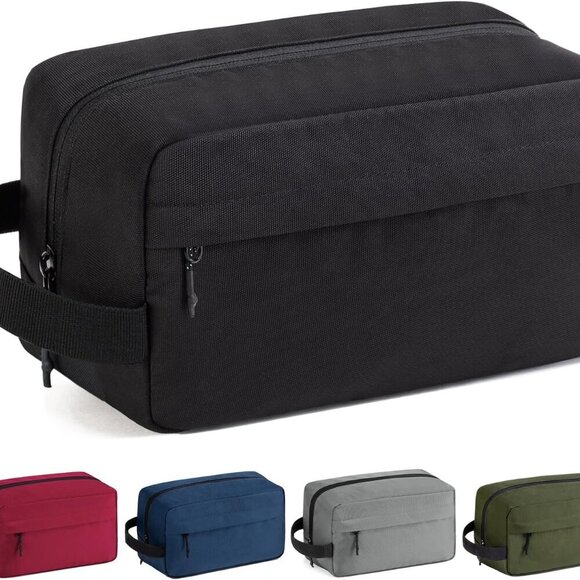 Travel Toiletry Bag for Men - Hanging Toiletries Bag Water Resistant Dopp Kit Tr - Picture 1 of 7